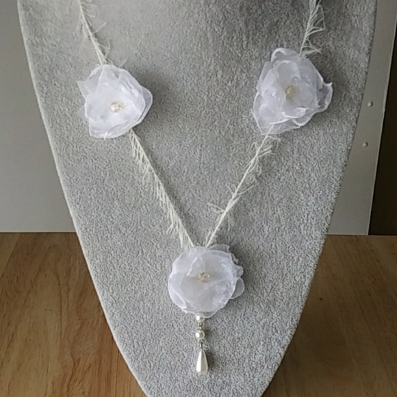 Organza Flowers  Hand  Crafted by Alicia L - Picture 2 of 7